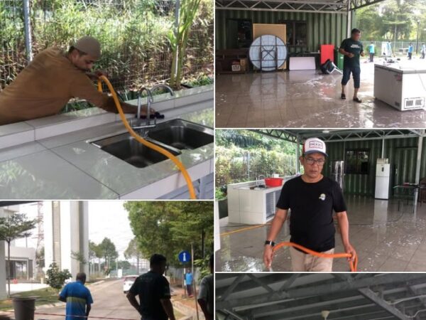 Gotong Royong Masjid Setia Alam