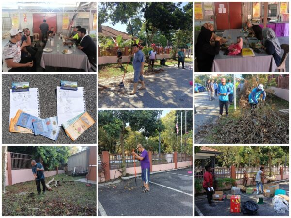 Gotong-Royong di Surau Ar-Raudhah