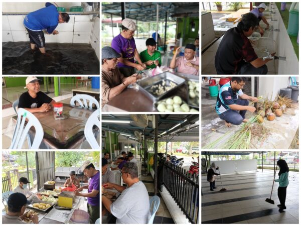 Gotong-Royong Surau Luqman Al-Hakim