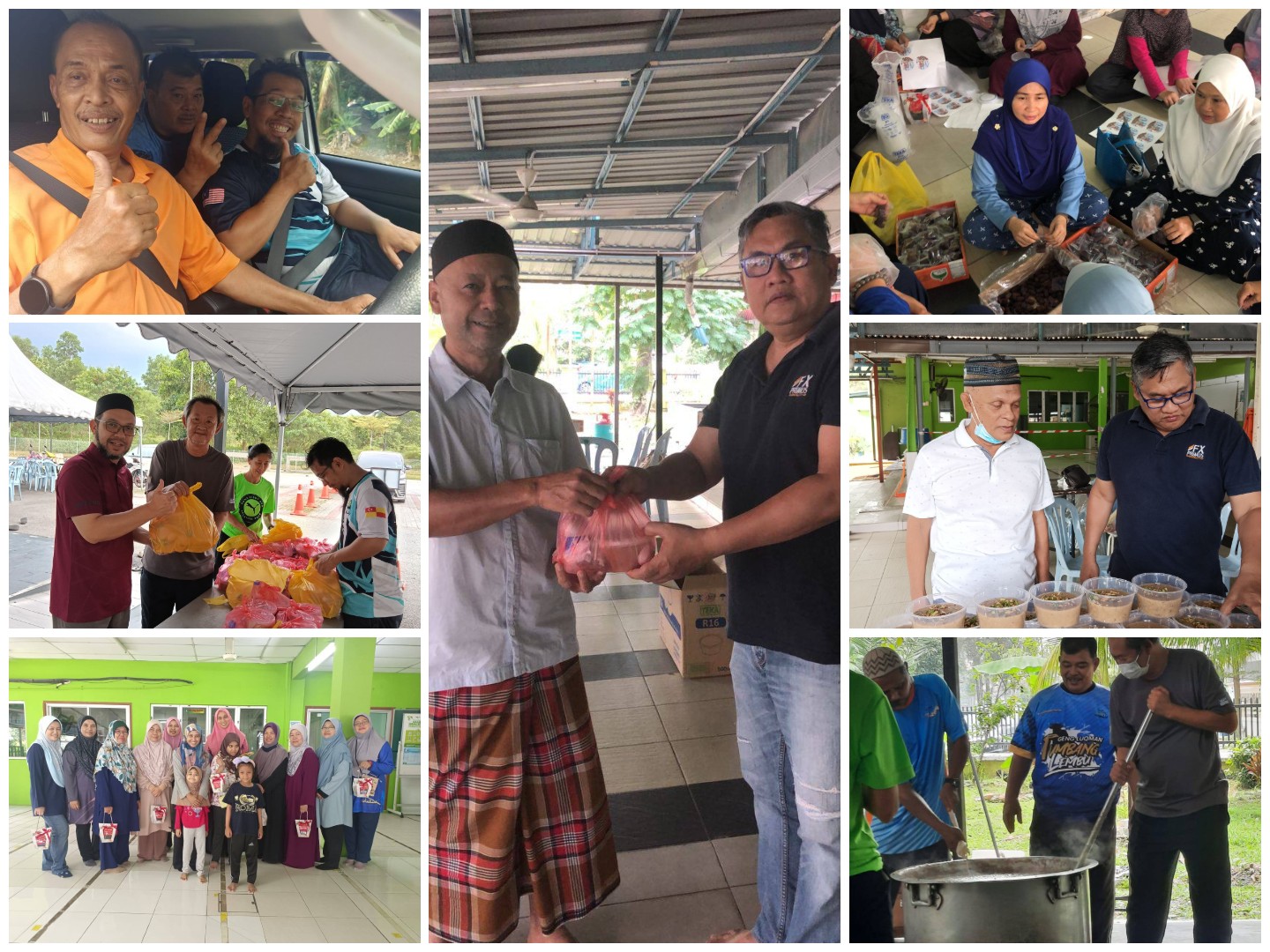 Bubur Lambok Perpaduan SLAH dan KRT Impian 5 Setia Alam