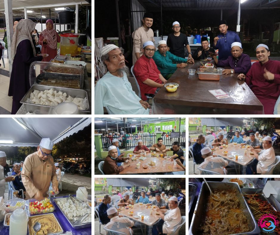 JAMUAN HARI RAYA MERIAH DI SURAU LUQMAN AL-HAKIM, SETIA ALAM