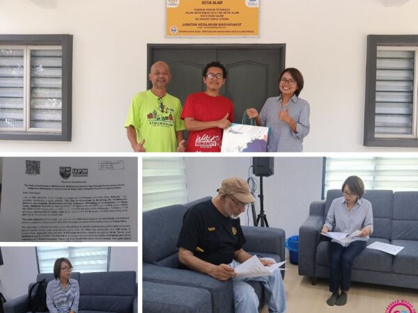 Pelajar PhD UPM Kunjungi PAWE Setia Alam: Usaha Memperkasa Persekitaran Mesra Warga Emas