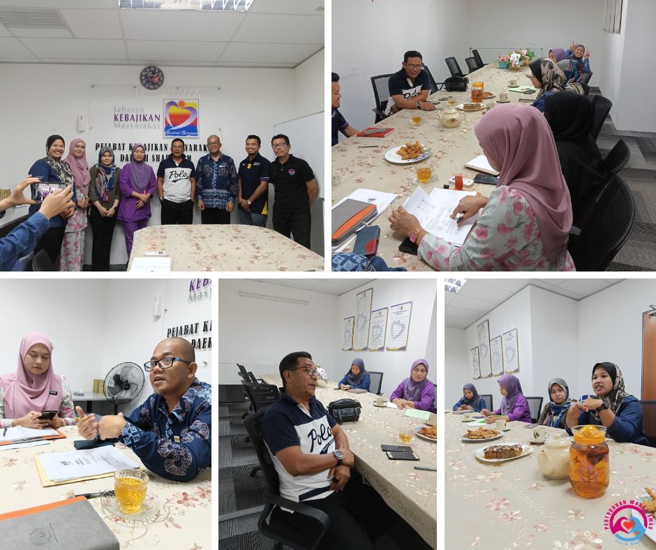Mesyuarat Kerjasama JKM Shah Alam, PAWE Setia Alam, dan UiTM