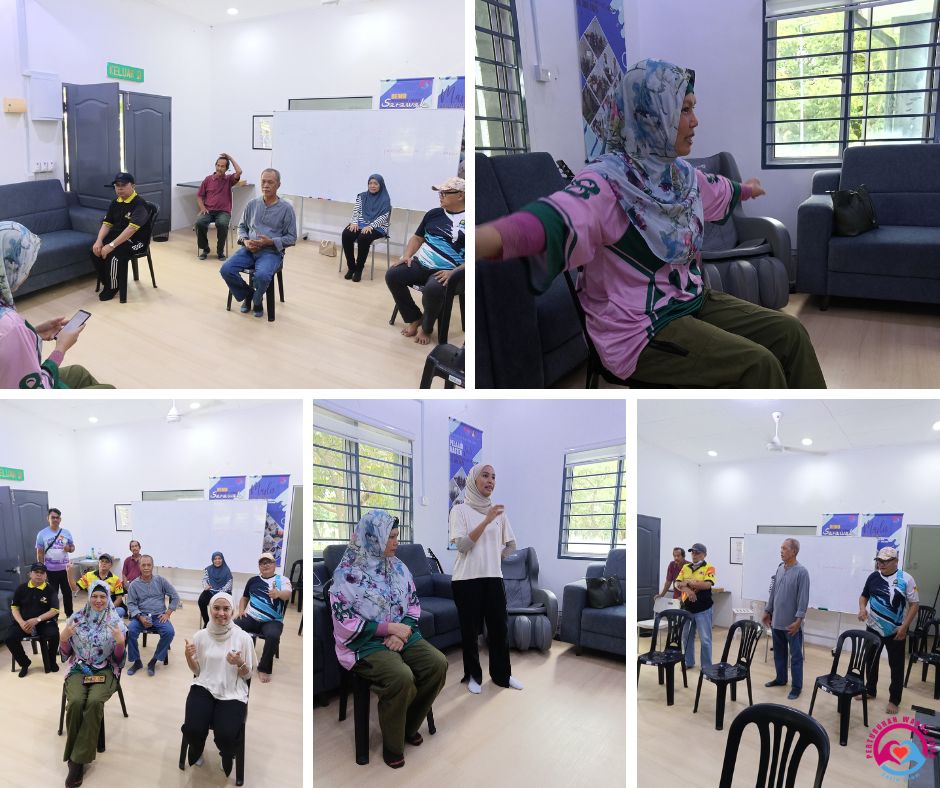 Senaman Bersama KBS – Kuasa Senaman Duduk Untuk Warga Emas