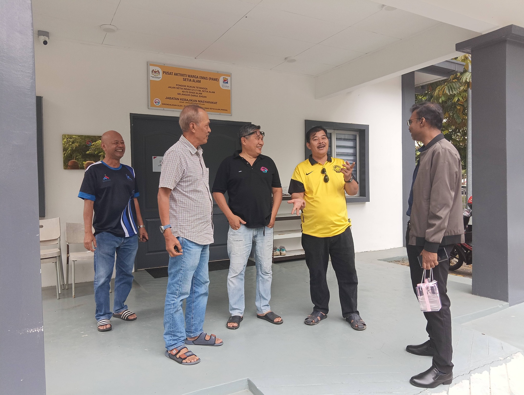 Lawatan Ahli Majlis MBSA Zon 21 ke PAWE Setia Alam