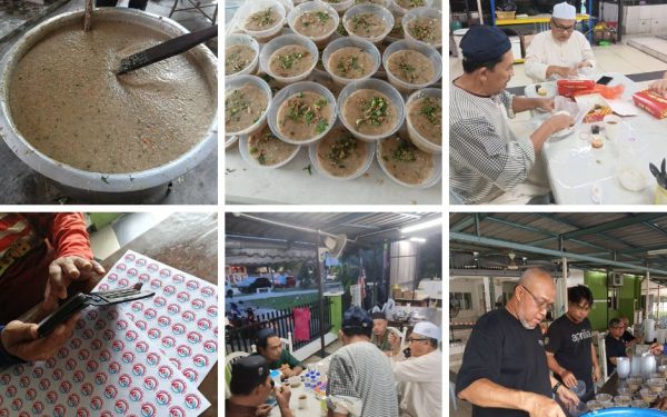 Semangat Ukhuwah Di Balik Kawah: Kolaborasi PAWE dan Surau Luqman Al-Hakim Setia Alam dalam Tradisi Bubur Lambuk