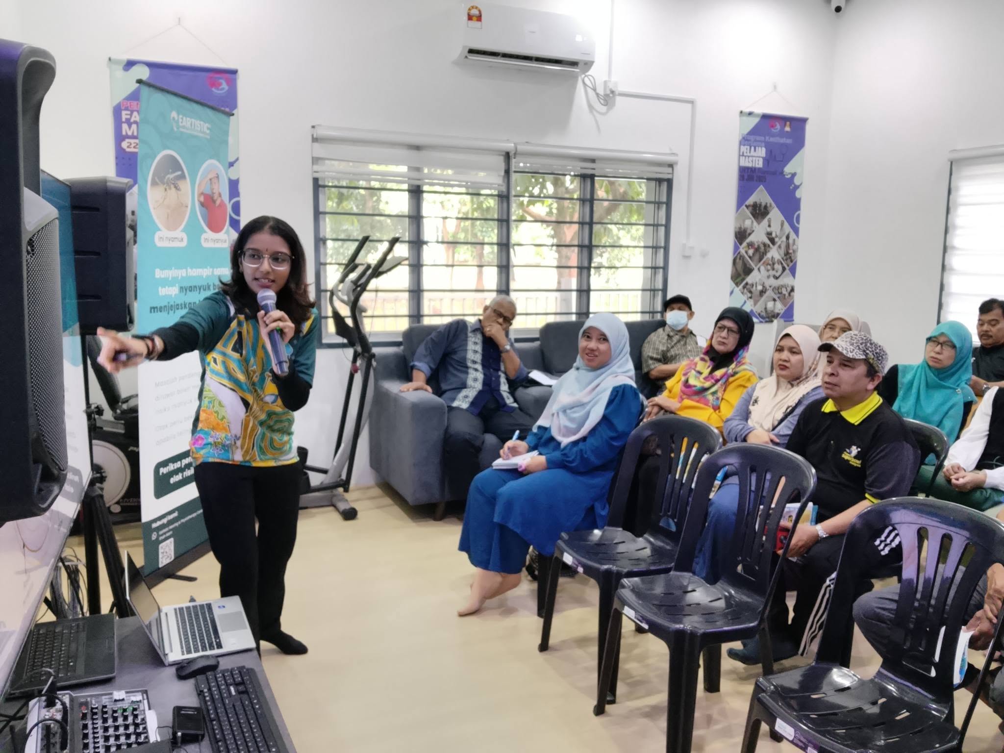 Program Kesedaran Kesihatan Eartistic & PAWE Setia Alam: Cakna Isu Pendengaran dan Vertigo