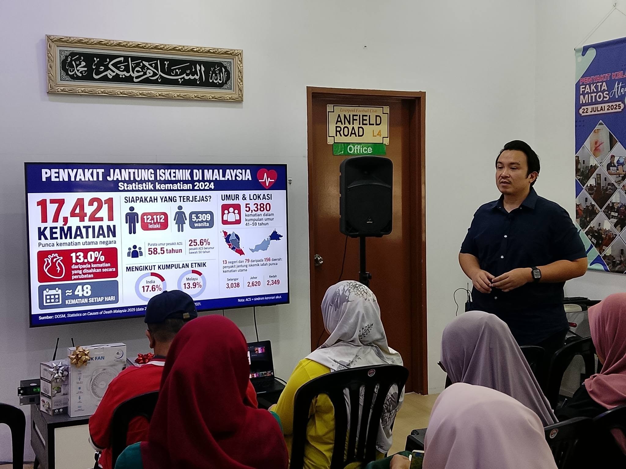 Kenali Tanda, Cegah Risiko, Selamatkan Nyawa: Ceramah Kesihatan dan Demonstrasi Hands-only CPR di PAWE Setia Alam
